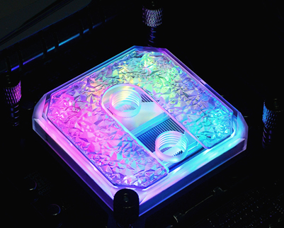 擎天虎AICOOLER璀璨系列C59X CPU水冷头兼容intel115x 1200平台